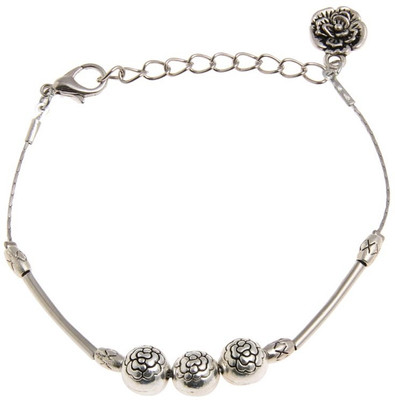 50% OFF on Jewelizer Tibetan Silver Alloy Charm Bracelet