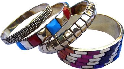 35% OFF on Sankisho Metal, Resin Bangle Set Pack of 4 35% OFF on Sankisho Metal, Resin Bangle Set Pack of 4