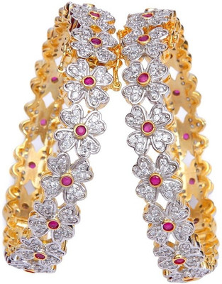 47% OFF on Moksh Jewels Alloy Bangle Set Pack of 2 47% OFF on Moksh Jewels Alloy Bangle Set Pack of 2