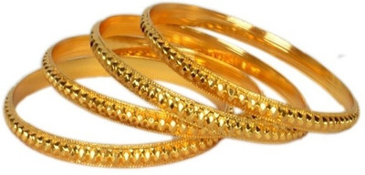 56% OFF on Pourni Brass Bangle Set Pack of 4 56% OFF on Pourni Brass Bangle Set Pack of 4