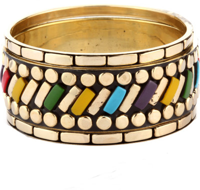 40% OFF on Trinketbag Multi Recto Off Beat Alloy Bangle Set