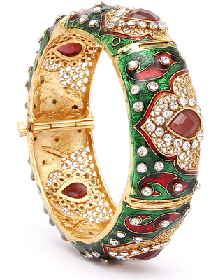 69% OFF on Vendee Fashion Creative Designer Brass Bangle