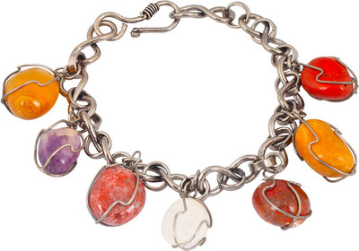 55% OFF on Sparkling Drop Brass Bracelet