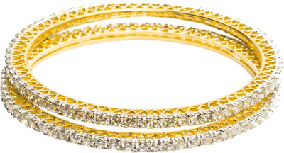 28% OFF on Joyas Stylish Brass Bangle Set Pack of 2 28% OFF on Joyas Stylish Brass Bangle Set Pack of 2