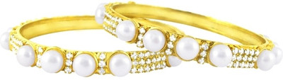 18% OFF on Jpearls Alloy Bangle Pack of 2 18% OFF on Jpearls Alloy Bangle Pack of 2