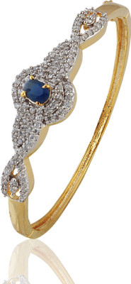 Heena Jewellery Alloy, Brass 18K Yellow Gold, 18K White Gold Plated Bracelet Heena Jewellery Alloy, Brass 18K Yellow Gold, 18K White Gold Plated Bracelet