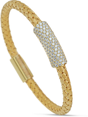 32% OFF on Silver Zing Silver Zircon? Yellow Gold Plated Bracelet 32% OFF on Silver Zing Silver Zircon? Yellow Gold Plated Bracelet