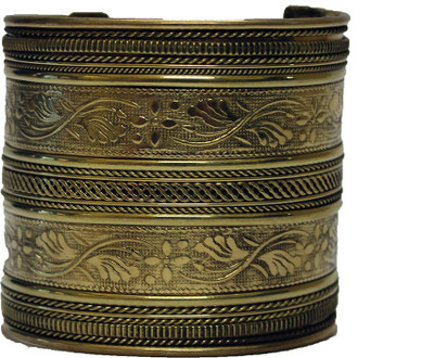 10% OFF on Visaga Circle Of Life Brass Brass Plated Cuff 10% OFF on Visaga Circle Of Life Brass Brass Plated Cuff