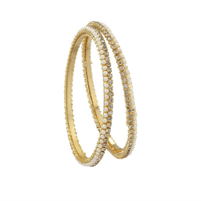 68% OFF on Luxor Ethnic Trend Alloy Yellow Gold Plated Bangle Set Pack of 2 68% OFF on Luxor Ethnic Trend Alloy Yellow Gold Plated Bangle Set Pack of 2