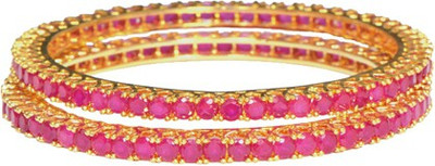 61% OFF on Studio R by Ratnakar Higher Choice Brass Ruby Yellow Gold Plated Bangle Set Pack of 2 61% OFF on Studio R by Ratnakar Higher Choice Brass Ruby Yellow Gold Plated Bangle Set Pack of 2