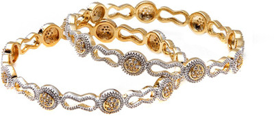 39% OFF on Joyas Trendy Look Brass Bangle Set Pack of 2 39% OFF on Joyas Trendy Look Brass Bangle Set Pack of 2