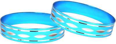35% OFF on Antiformal Skies Are Blue Lovely Too Brass, Metal Bangle Set Pack of 2