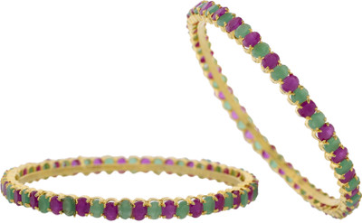 64% OFF on Hyderabad Jewels Alloy, Silver Zircon? Rhodium Plated Bangle Set Pack of 2 64% OFF on Hyderabad Jewels Alloy, Silver Zircon? Rhodium Plated Bangle Set Pack of 2