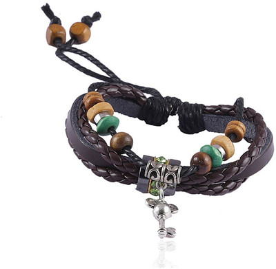 50% OFF on Jewelizer Faux Leather Bracelet