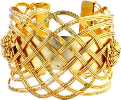 50% OFF on Rejuvenate Jewels Gold Finish Brass 18K Yellow Gold Plated 18 Cuff 50% OFF on Rejuvenate Jewels Gold Finish Brass 18K Yellow Gold Plated 18 Cuff