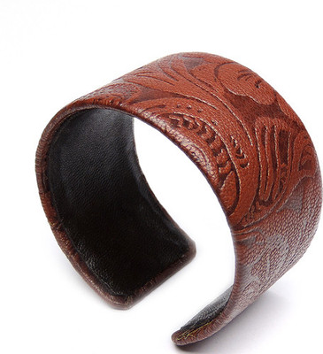 38% OFF on Silvantra Leather Cuff