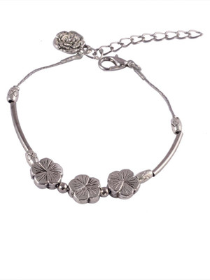 50% OFF on Jewelizer Tibetan Silver Alloy Charm Bracelet