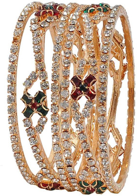 51% OFF on Maayra Charming Stone Work Brass Copper Plated Bangle Set Pack of 2 51% OFF on Maayra Charming Stone Work Brass Copper Plated Bangle Set Pack of 2