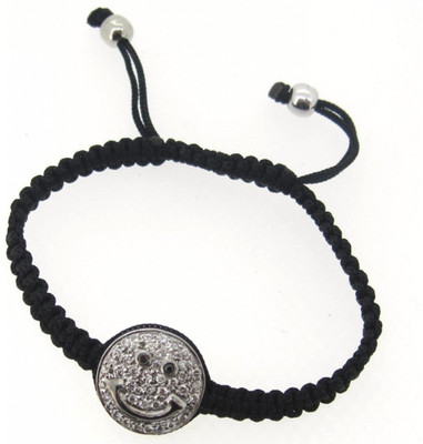 Jewelslane Silver, Copper, Fabric Bracelet