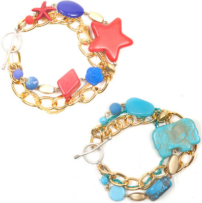 Fabulloso Metal Bracelet Set Pack of 2 Fabulloso Metal Bracelet Set Pack of 2