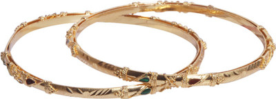 24% OFF on Karigari Fashion jewels Simply Stylish Alloy Bangle Set Pack of 2