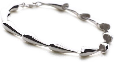 28% OFF on Exoctic Silver hestia Silver Rhodium Plated Bracelet