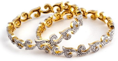 69% OFF on Moksh Jewels Alloy Bangle Set Pack of 2 69% OFF on Moksh Jewels Alloy Bangle Set Pack of 2