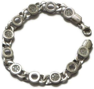 44% OFF on Jisha Sterling Silver Zircon Bracelet
