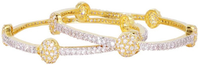39% OFF on Anjan Good Looking Alloy Bangle Set Pack of 2