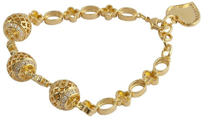 17% OFF on Siyora Brass Cubic Zirconia Yellow Gold Bracelet 17% OFF on Siyora Brass Cubic Zirconia Yellow Gold Bracelet