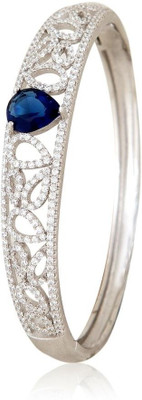 Pretty Hollie Silver Cubic Zirconia Sterling Silver Plated Bracelet Pretty Hollie Silver Cubic Zirconia Sterling Silver Plated Bracelet