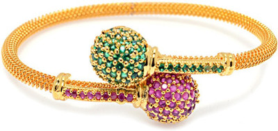 37% OFF on Alankruthi Dazzling Copper Copper Plated Bracelet