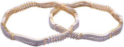67% OFF on Affinity Jewellers Alloy 18K Yellow Gold Plated Bangle Set Pack of 2 67% OFF on Affinity Jewellers Alloy 18K Yellow Gold Plated Bangle Set Pack of 2