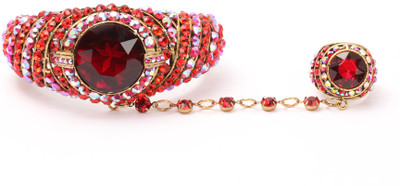 30% OFF on KhoobSurati Studded Metal Ring Bracelet