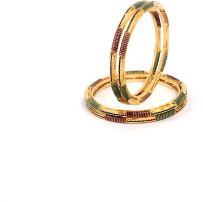 70% OFF on VK Jewels Ravishing Alloy 18K Yellow Gold Plated Bangle Set Pack of 4 70% OFF on VK Jewels Ravishing Alloy 18K Yellow Gold Plated Bangle Set Pack of 4