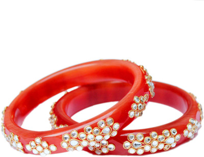 15% OFF on MDK Jewellers Plastic Na Bangle Set Pack of 2