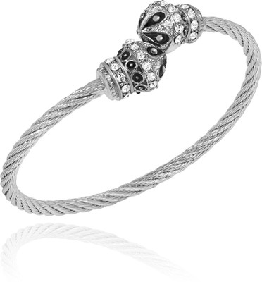 32% OFF on Mahi Elegant Rope-chain Kada Alloy Rhodium Plated Kada 32% OFF on Mahi Elegant Rope-chain Kada Alloy Rhodium Plated Kada
