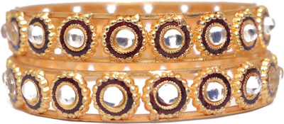 71% OFF on Camy Camy Ethnic Kangan Alloy, Metal White Stone Bangle Set Pack of 2 71% OFF on Camy Camy Ethnic Kangan Alloy, Metal White Stone Bangle Set Pack of 2