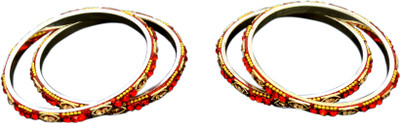 11% OFF on DFR Ethnic Diva Alloy Bangle Set Pack of 4