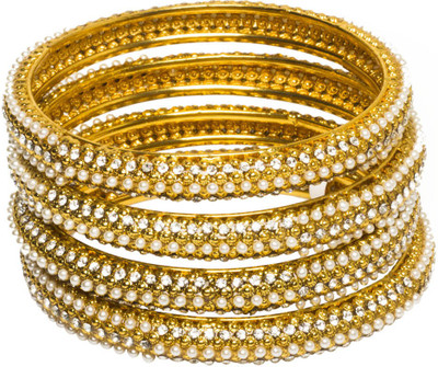 33% OFF on Joyas Traditional Copper Bangle Set Pack of 4