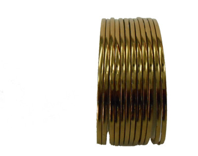 MY Design Bridal chudas Alloy Yellow Gold Plated Bangle Set Pack of 12 MY Design Bridal chudas Alloy Yellow Gold Plated Bangle Set Pack of 12