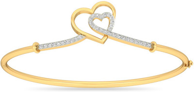 10% OFF on WearYourShine by PCJ The Derica Heart Gold Diamond 18 Bracelet