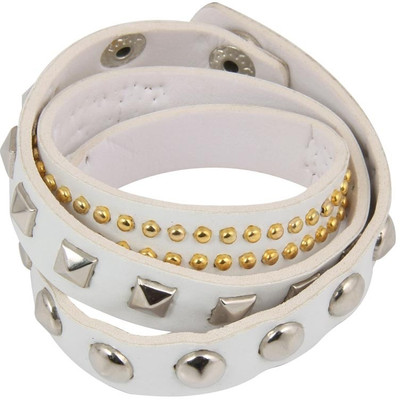 50% OFF on Jewelizer Faux Rock Chick Leather Bracelet