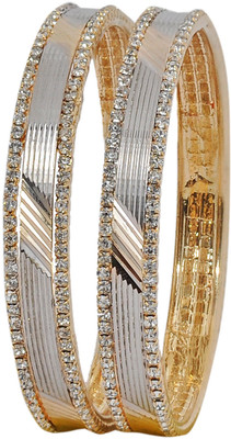 52% OFF on Maayra Alloy Copper Plated Bangle Set Pack of 2