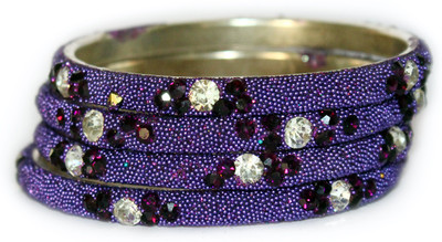 60% OFF on Glitters Traditional Metal Bangle Set Pack of 4