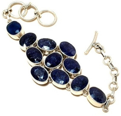 42% OFF on Kirti Gems Sterling Silver Onyx Bracelet