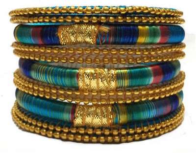 41% OFF on Kuhuk Thread Accessories Plastic Bangle Set Pack of 11