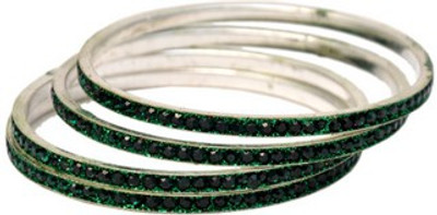 70% OFF on JaipurforYou Channel Setted Alloy Bangle Set Pack of 4