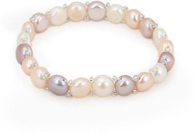 20% OFF on DD Pearls Multicolored Pearls Rubber Bracelet 20% OFF on DD Pearls Multicolored Pearls Rubber Bracelet