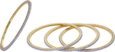 67% OFF on Hyderabad Jewels Alloy, Silver Bangle Set Pack of 4 67% OFF on Hyderabad Jewels Alloy, Silver Bangle Set Pack of 4
